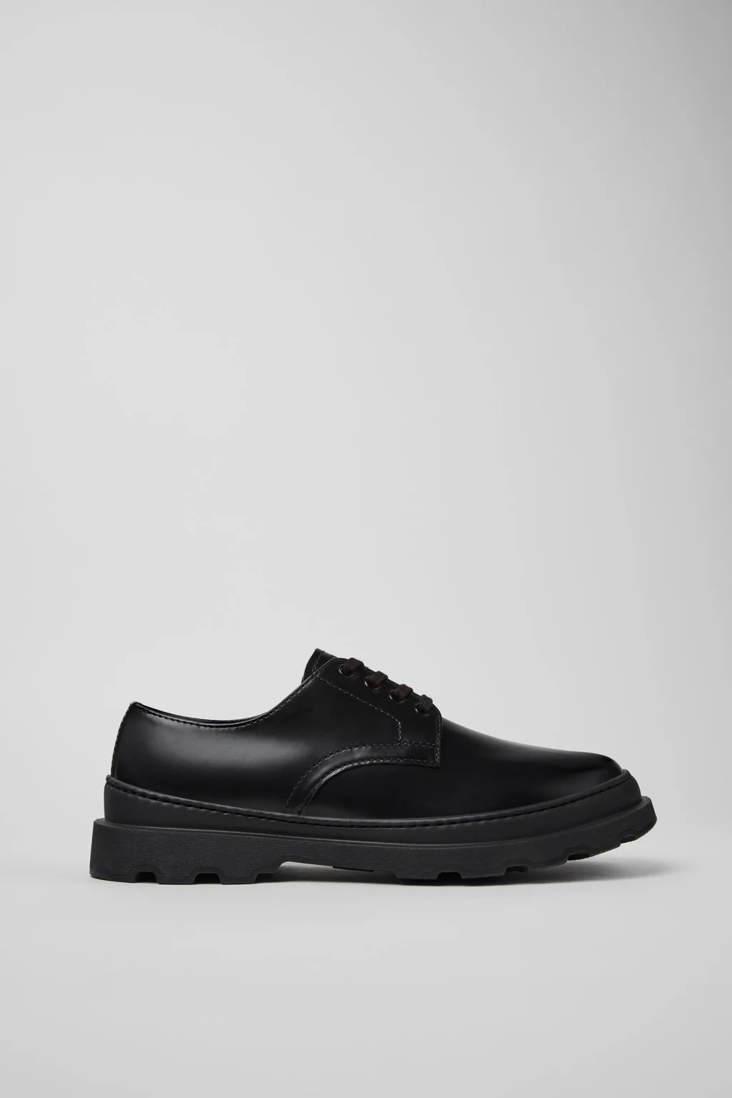 Brutus+ Black Leather Shoes for Men. - 1