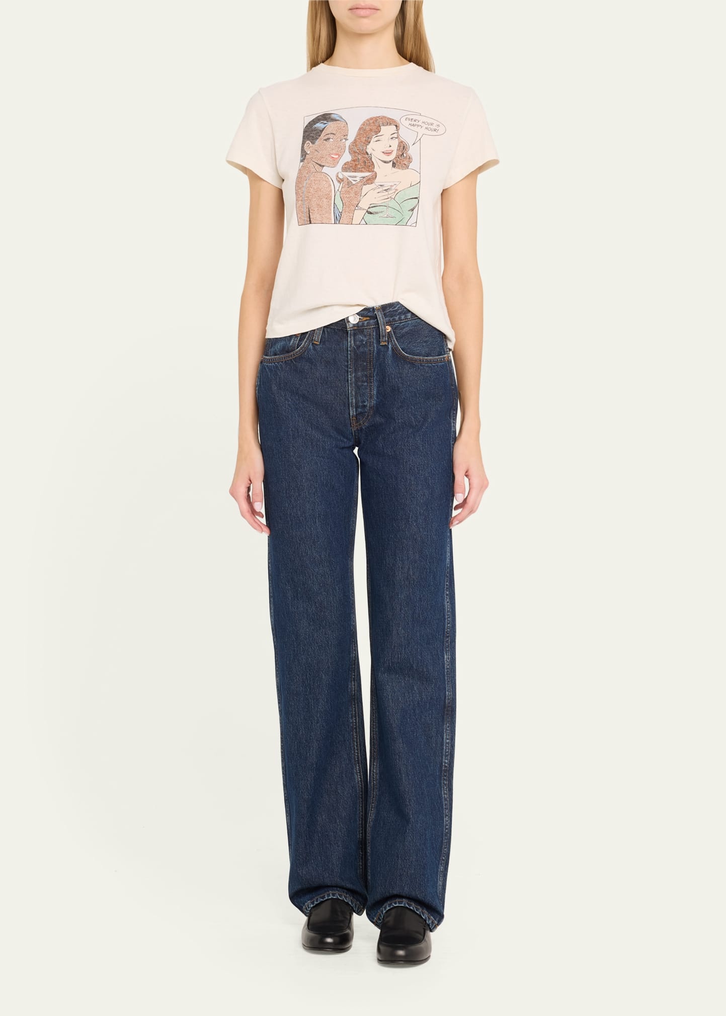 90s High-Rise Loose Jeans - 2