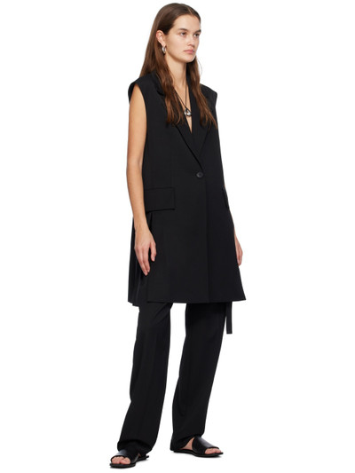 ST. AGNI Black Belted Trousers outlook