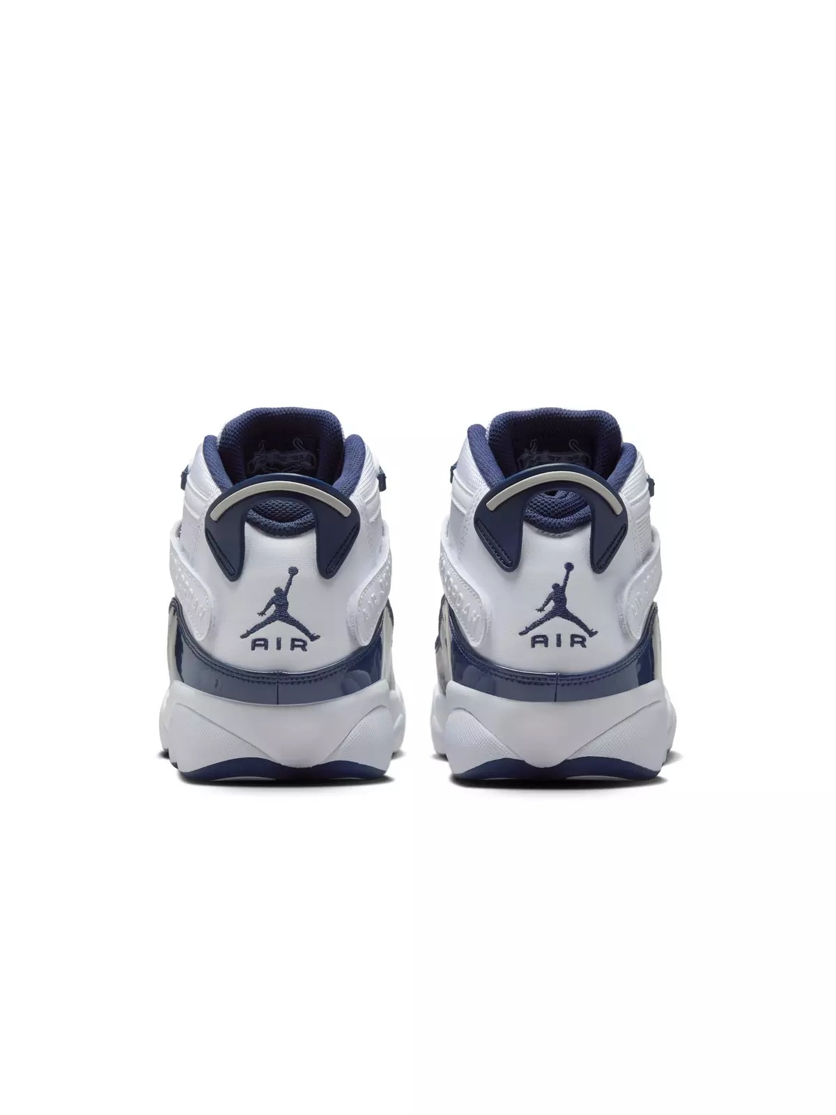 6 Rings "White/Midnight Navy/Neutral Grey" Men's Shoe - 7