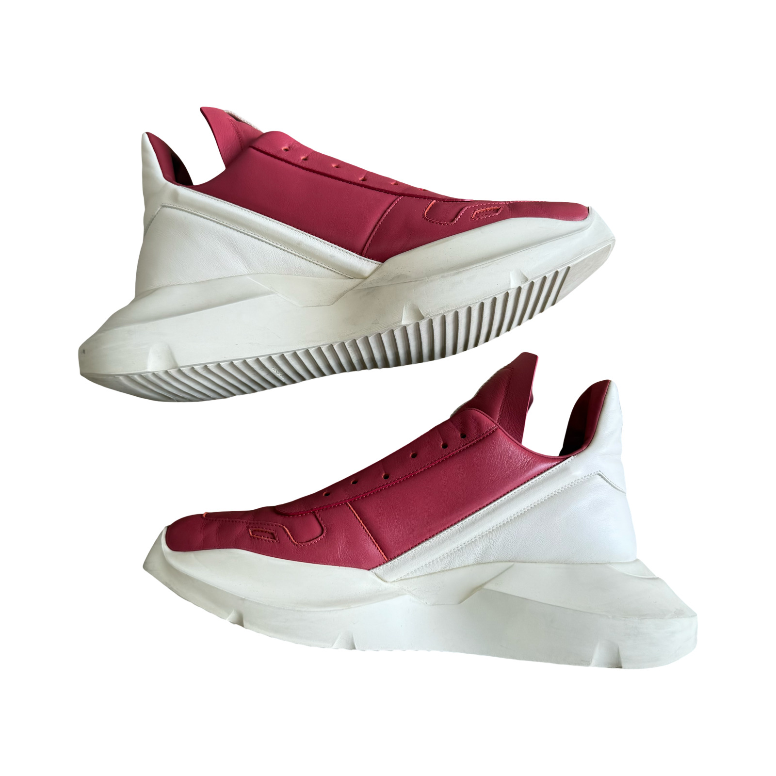 Rick Owens Red Geth Runners SZ 43 - 4
