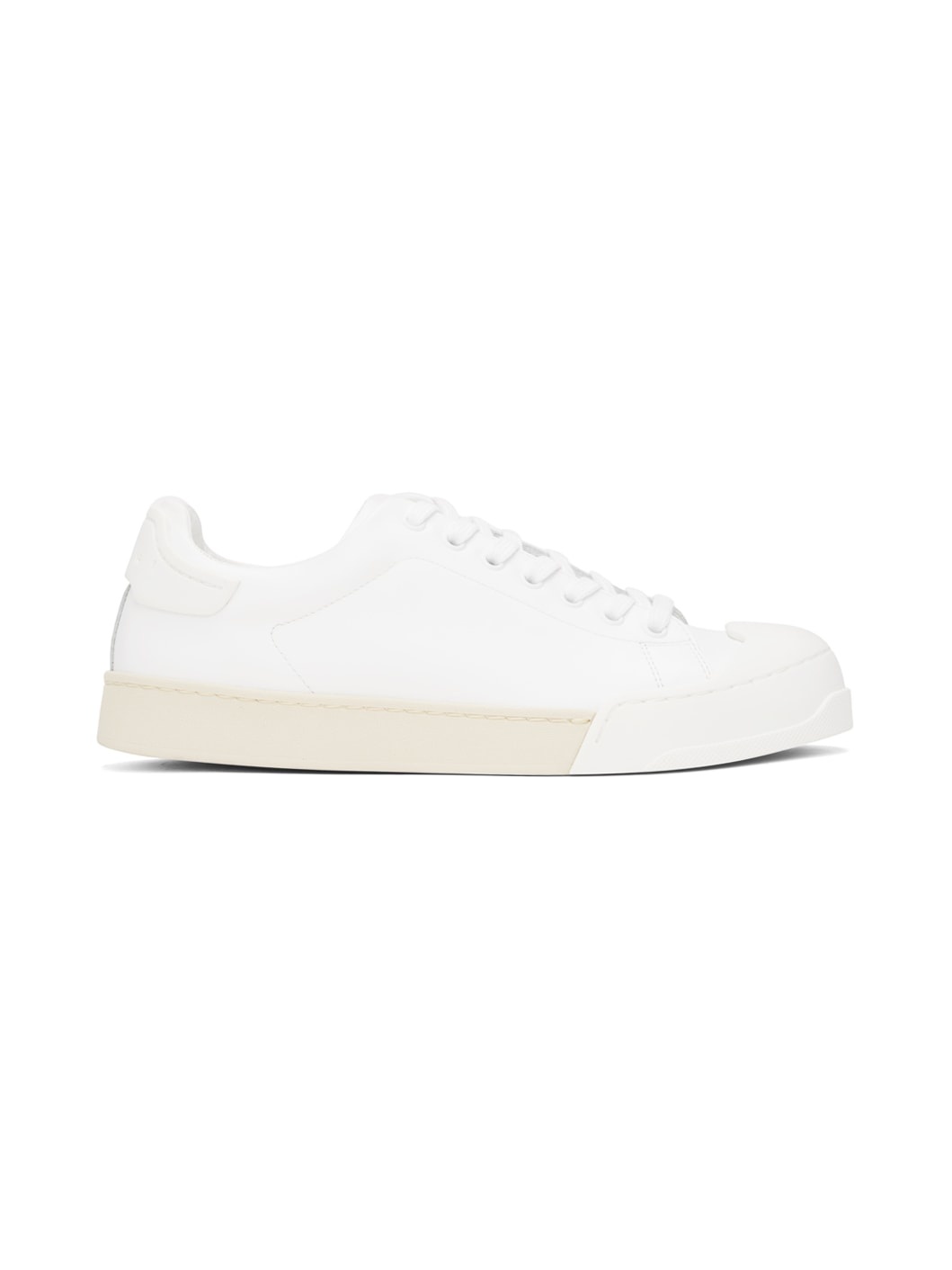 White Dada Bumper Sneakers - 1