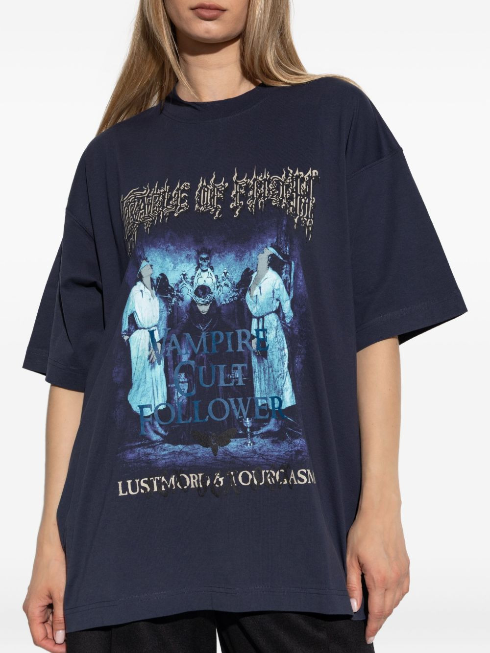 graphic-print cotton T-shirt - 4