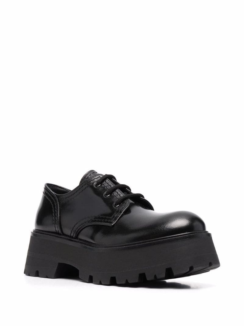 patent leather Derby shoes - 3