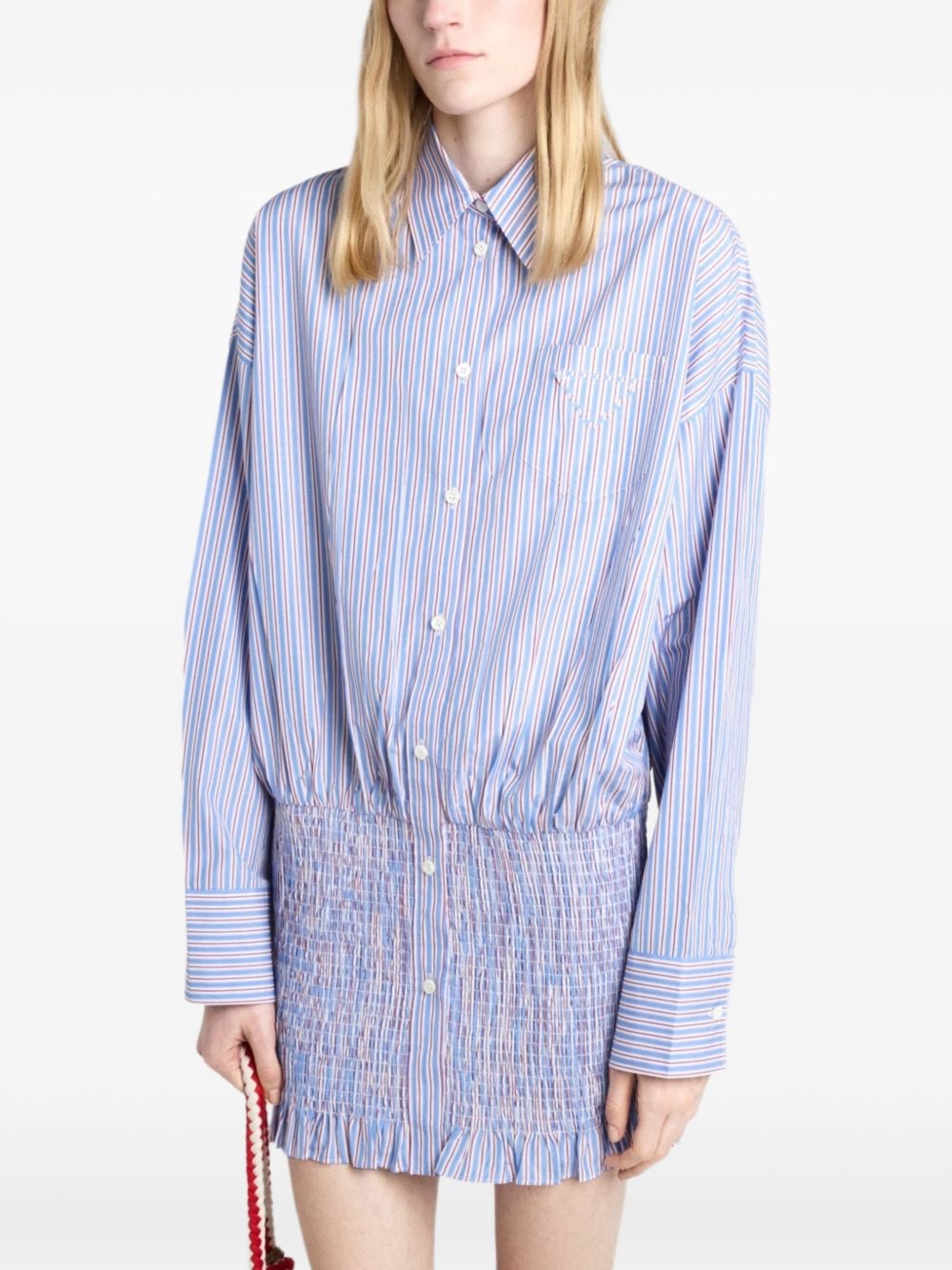 striped cotton shirt - 4