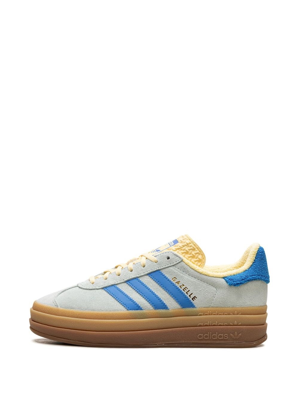 Gazelle Bold "Almost Blue/Yellow" sneakers - 5