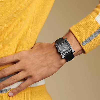 Hermès Heure H watch, 30.5 x 30.5 mm outlook