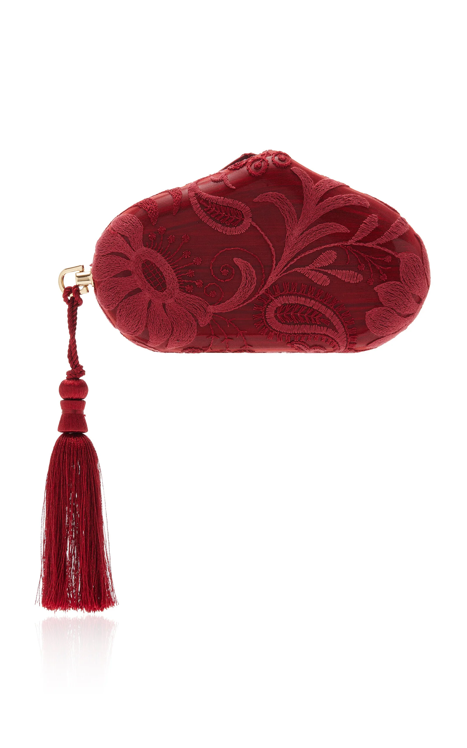 Exclusive La Isla Marlies Lace Clutch red - 1