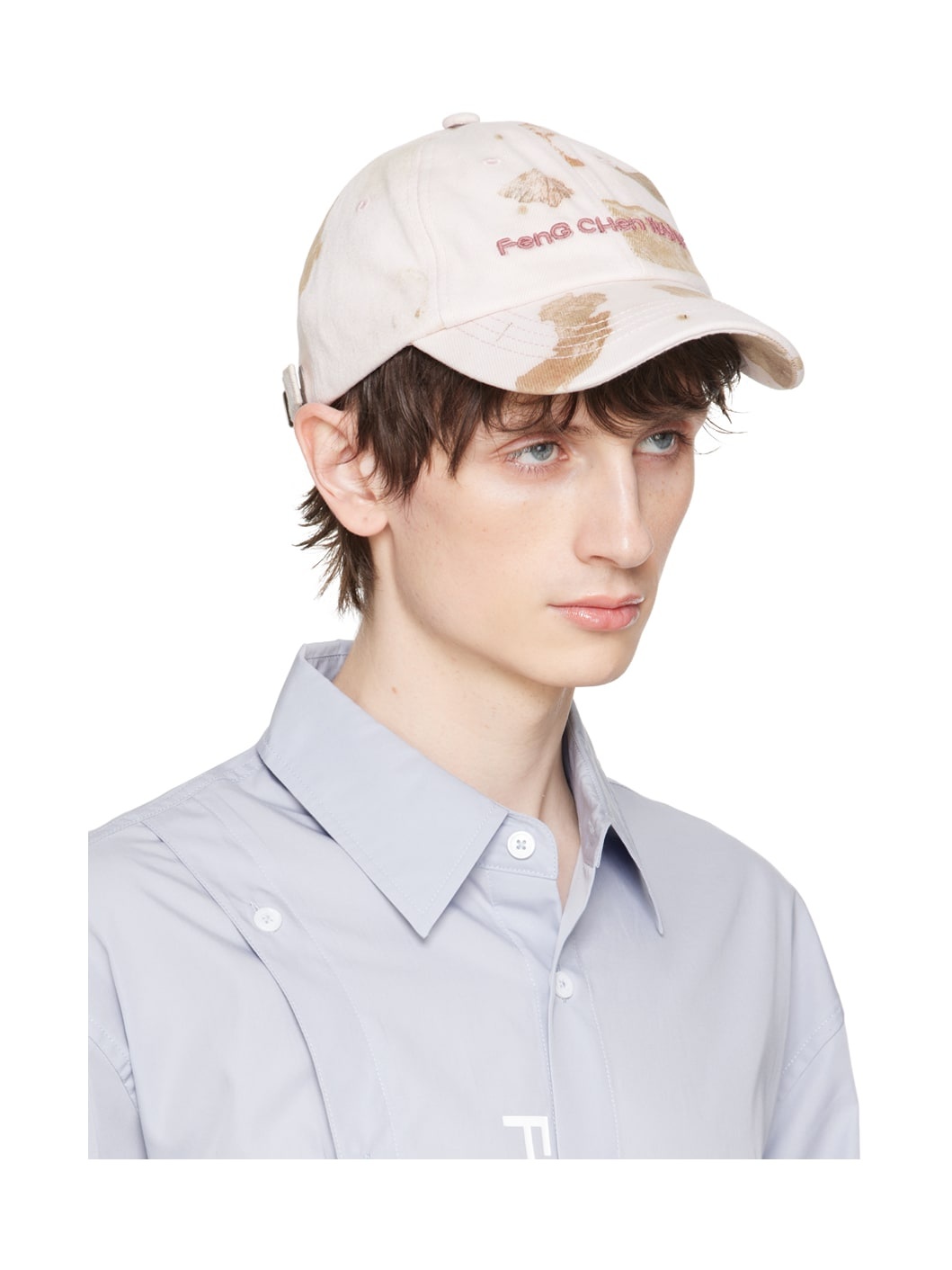 Pink Embroidered Cap - 2