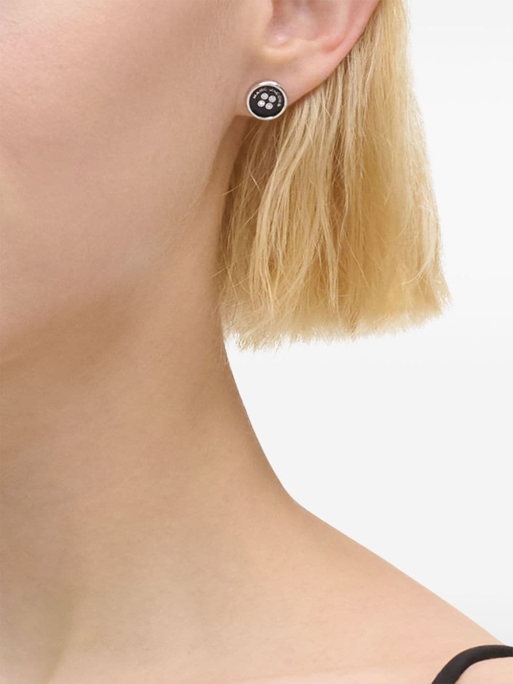 Button earrings - 4