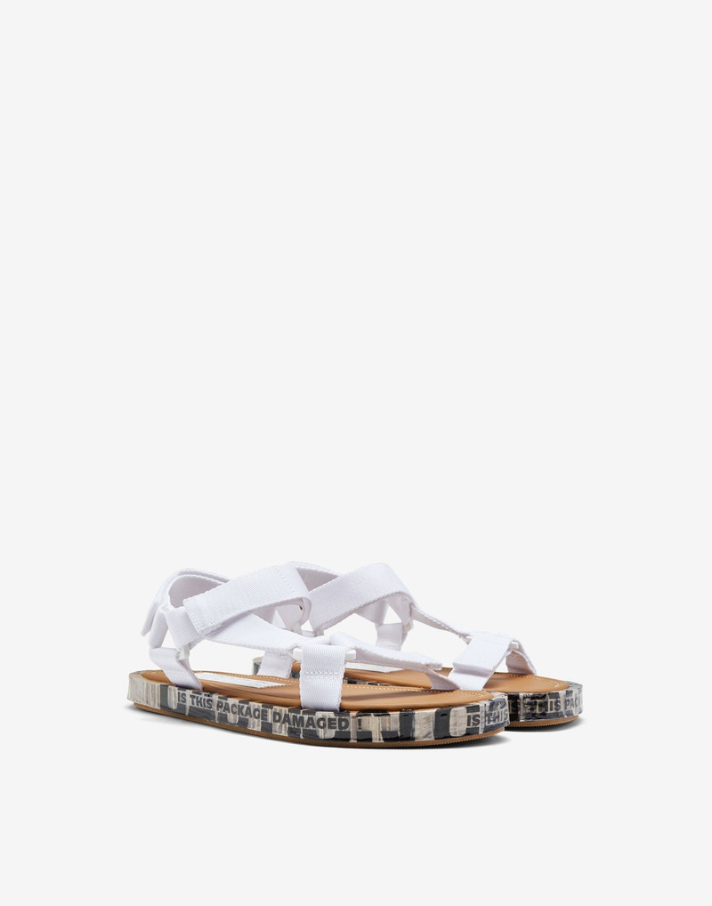 Strapped leather sandals 2