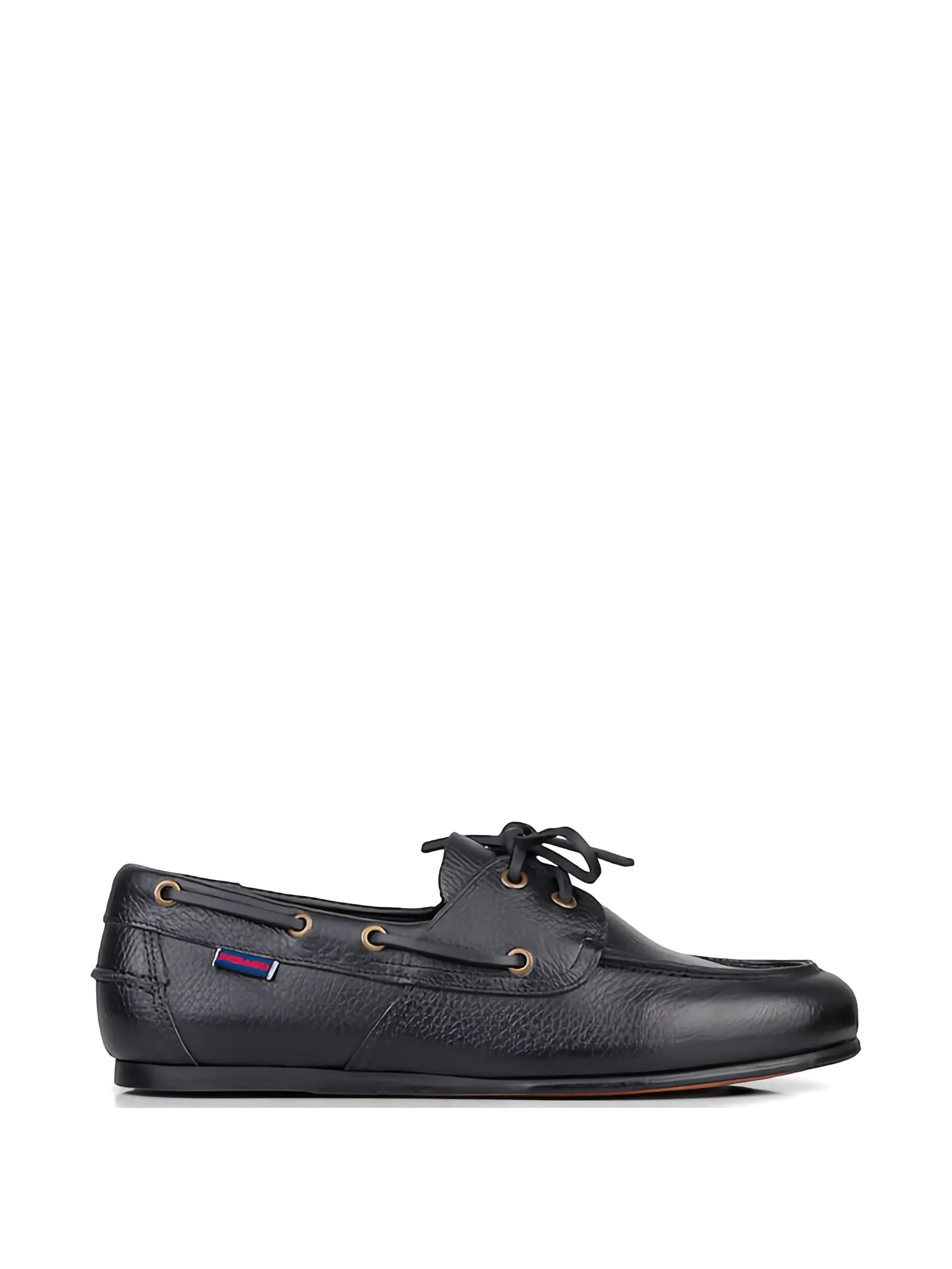 Sebago Owen Tumbled Eyelet Lace-up Loafers - 1