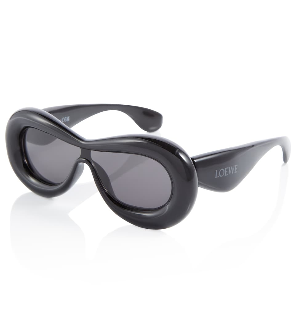 Inflated oval sunglasses - 3