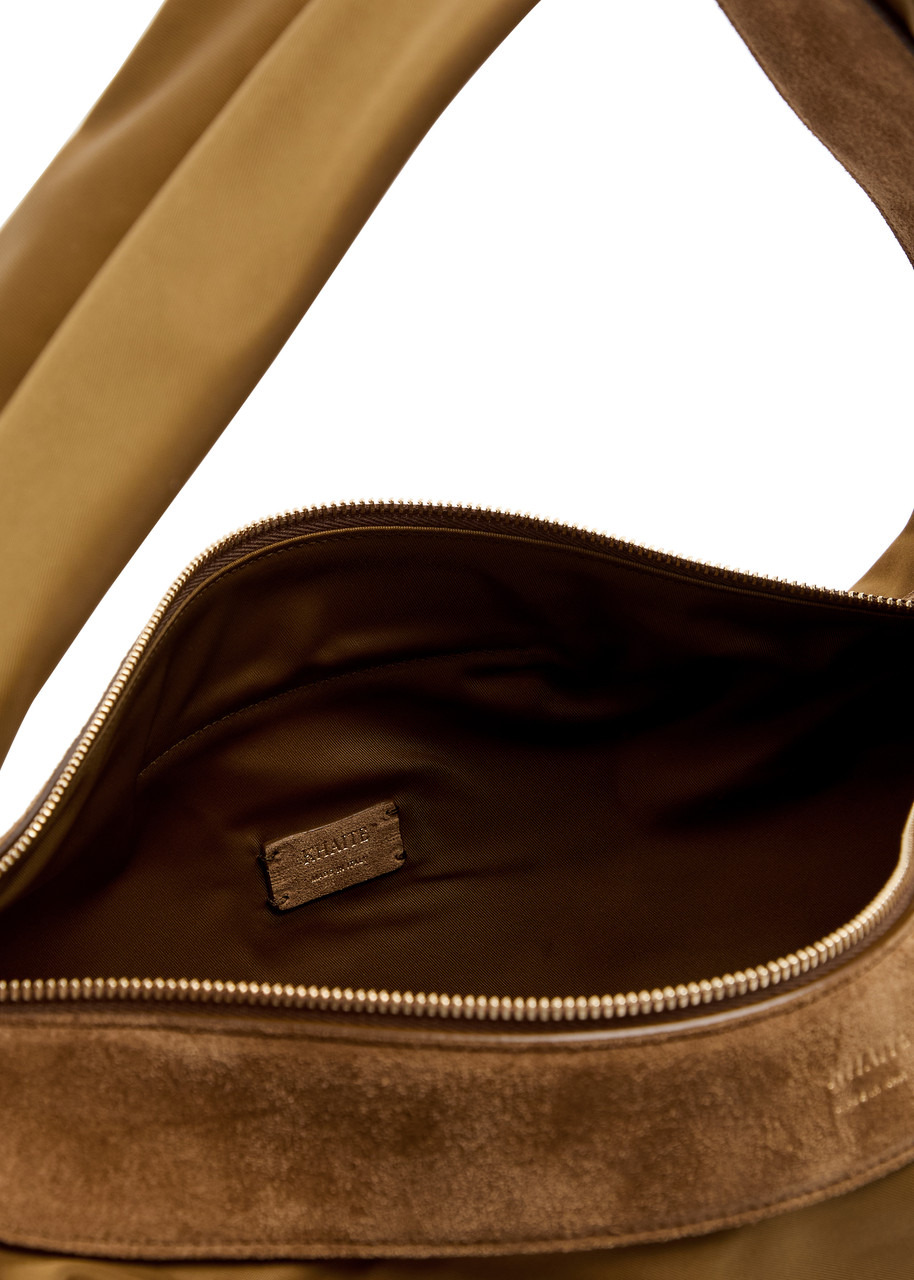 Khaite Olivia Sport Medium Nylon and Suede Hobo bag - 4