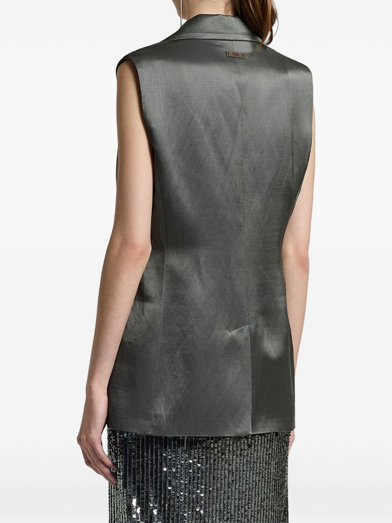shawl collar pocket waistcoat 3