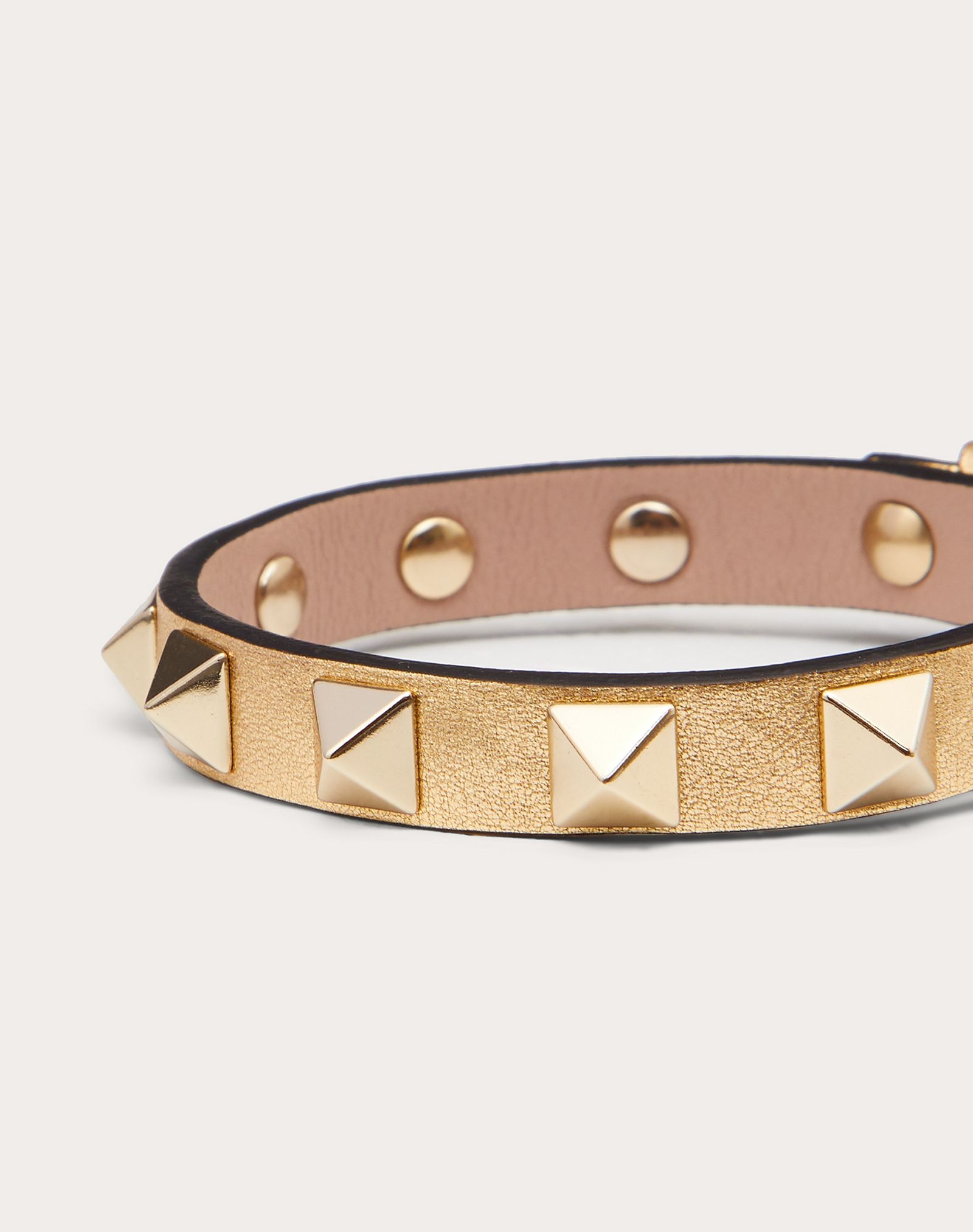 Rockstud leather bracelet - 2