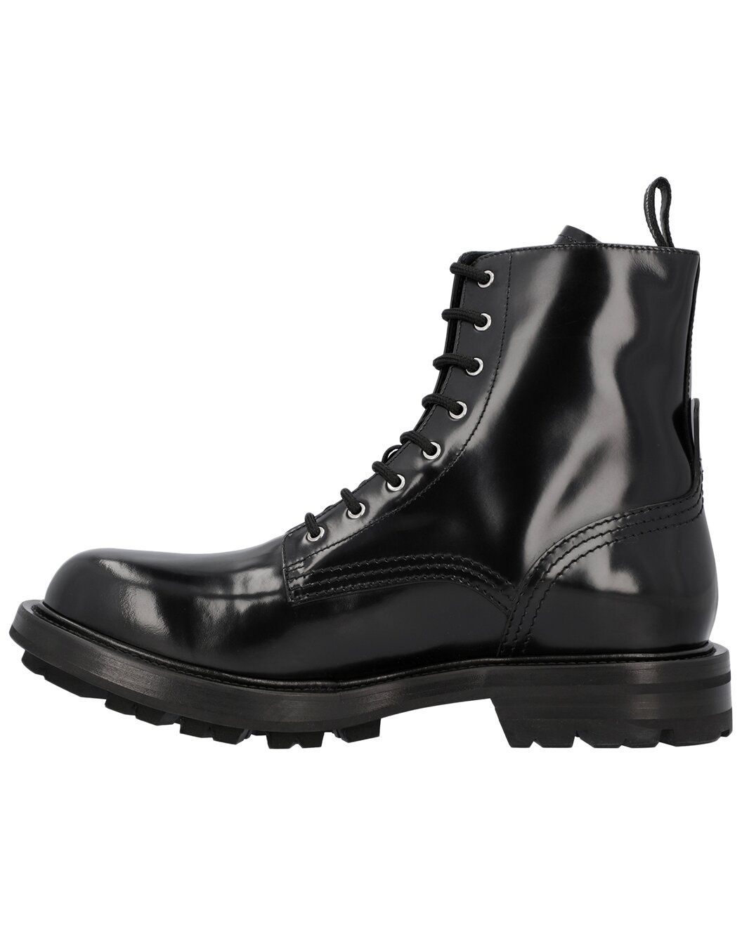 Alexander McQueen Worker Leather Boot - 2