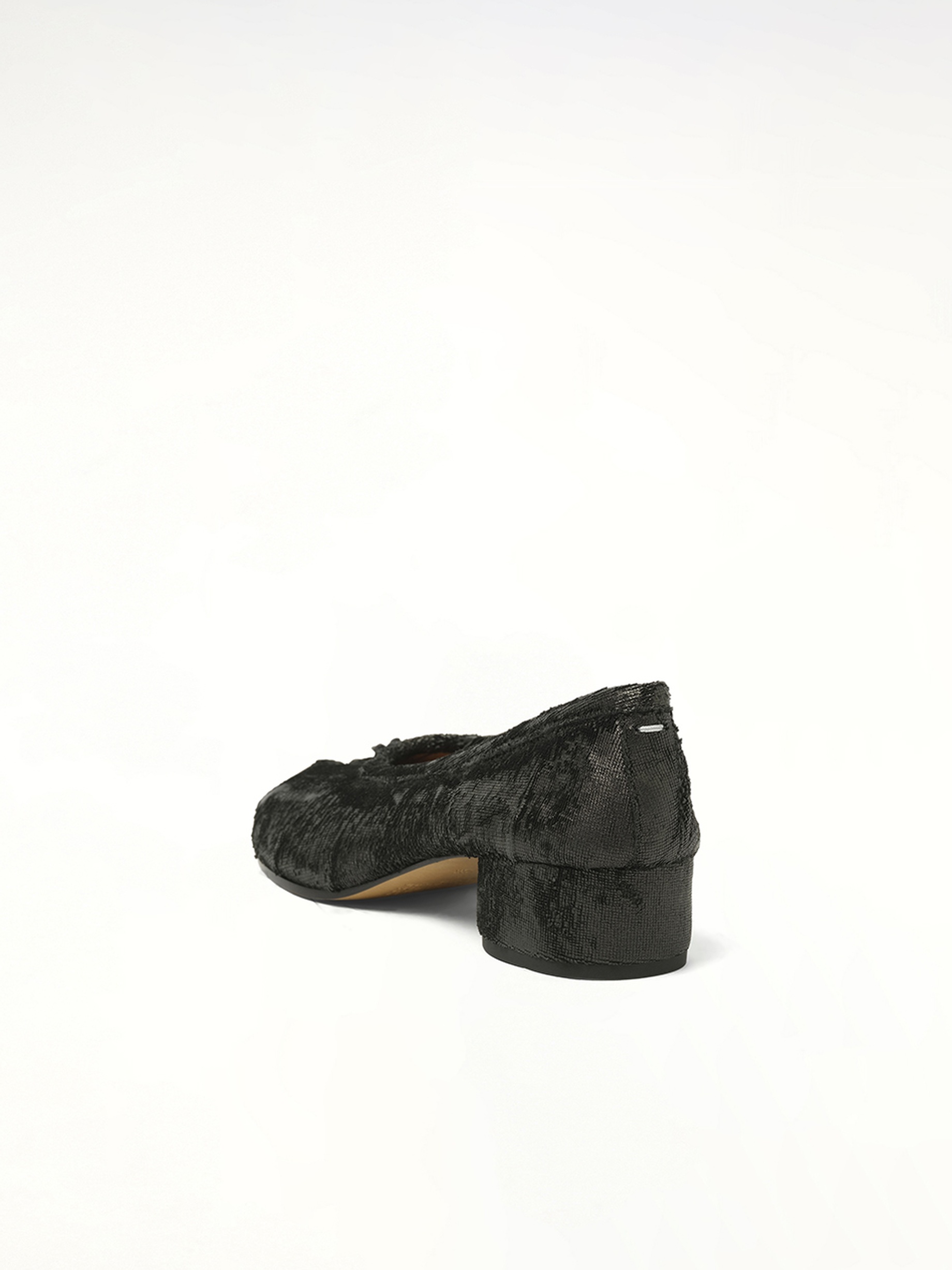 Crackling New Tabi Ballerina H30 in Black - 3