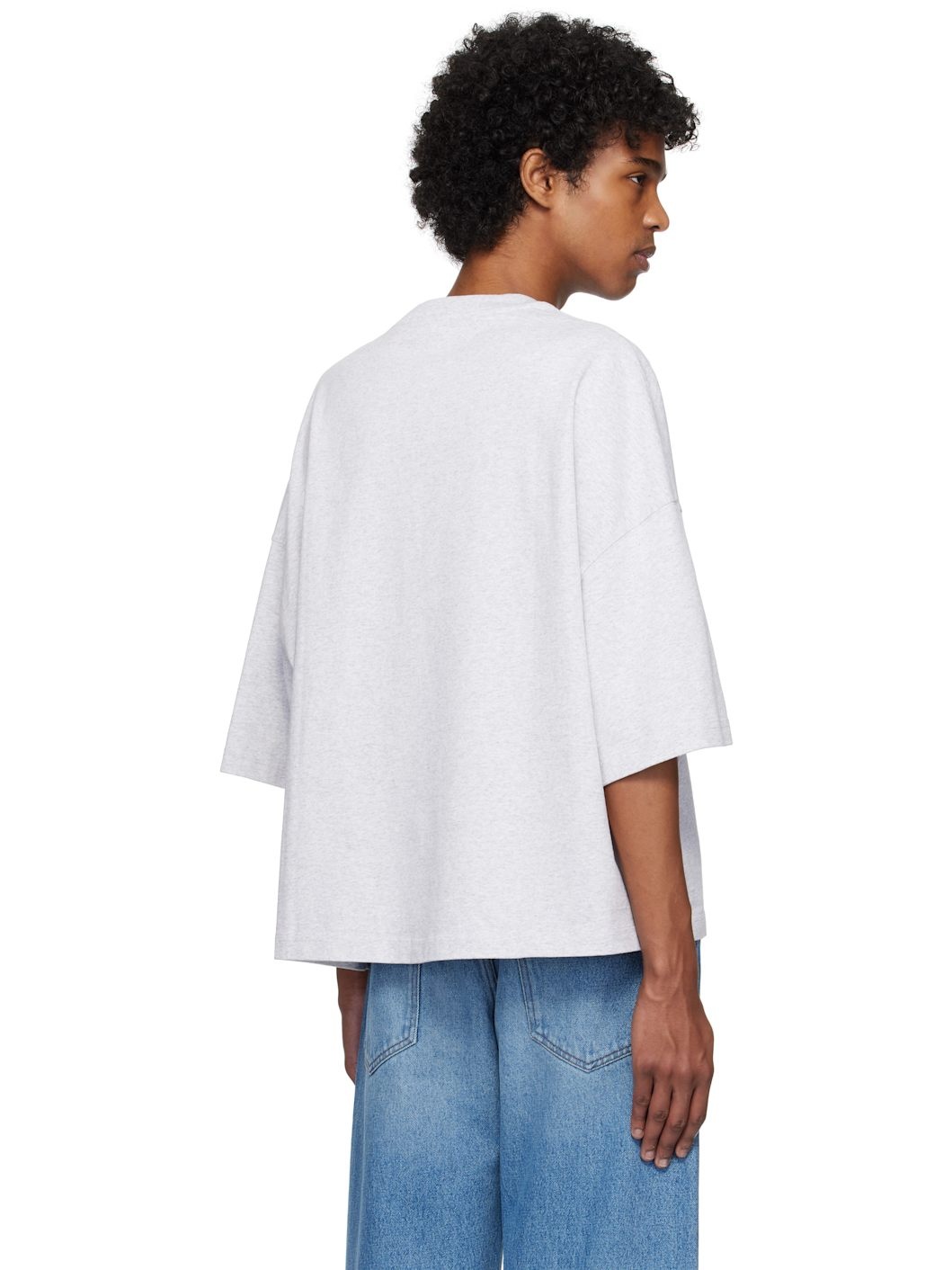 Gray 'The Corto' T-shirt - 3