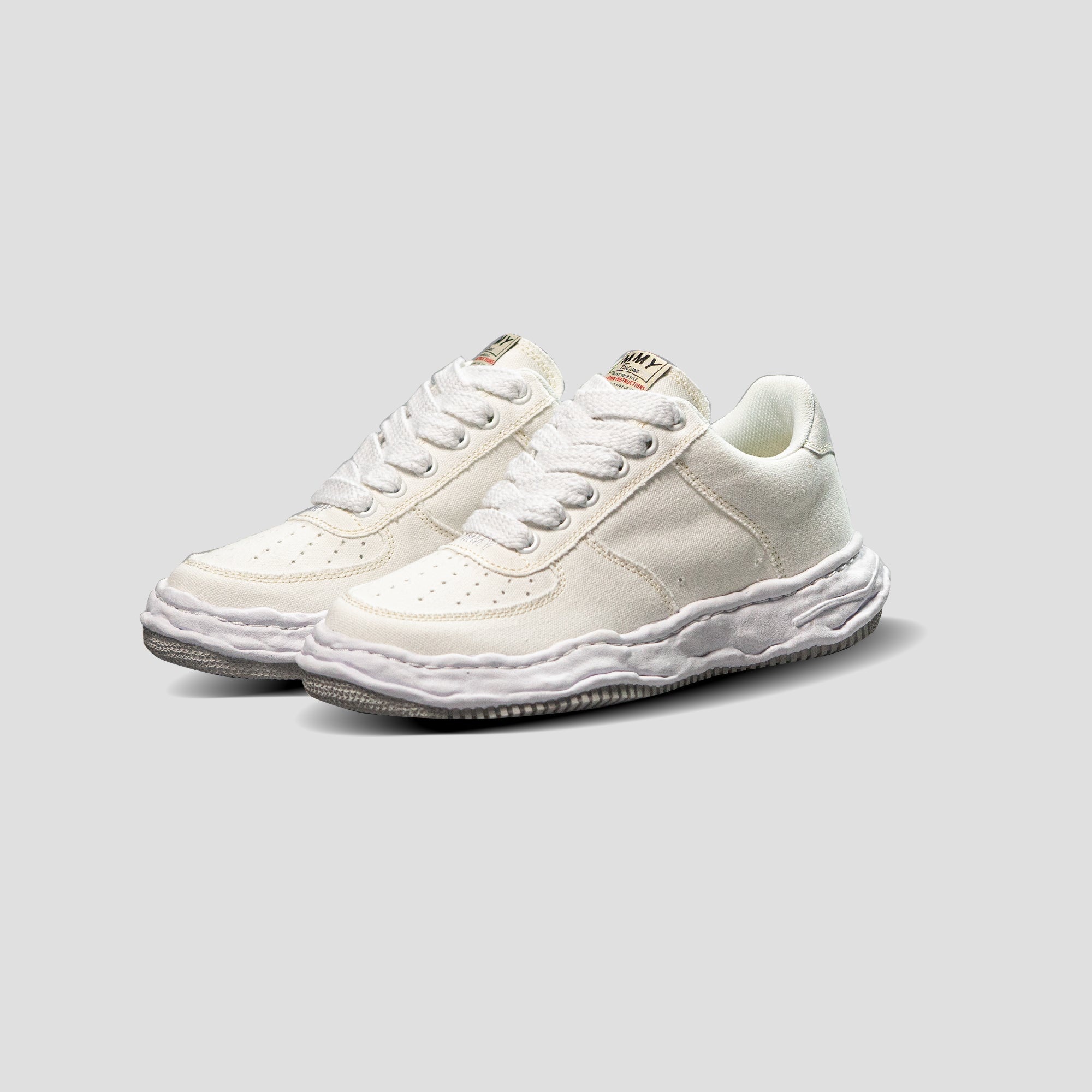 WAYNE LOW TOP CANVAS SNEAKER - 2