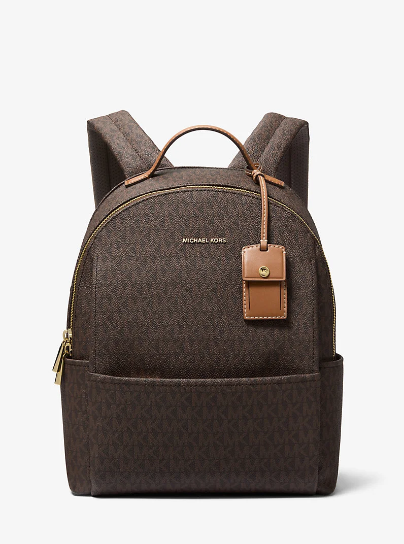 Sable Medium Signature Logo Backpack - 1
