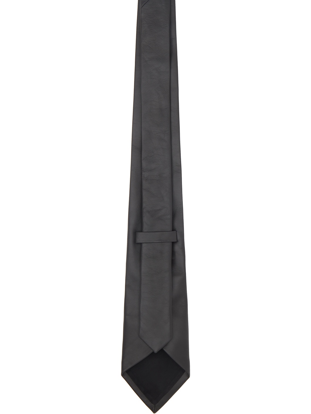 Brown Smooth Lambskin Tie - 2