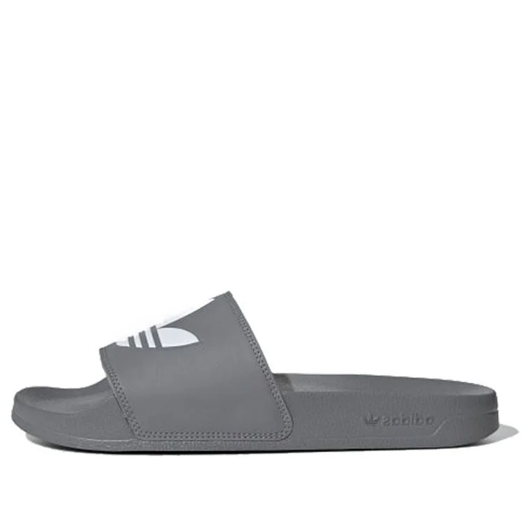 adidas Adilette Lite Slides 'Trefoil Logo - Grey' FU7592 - 1