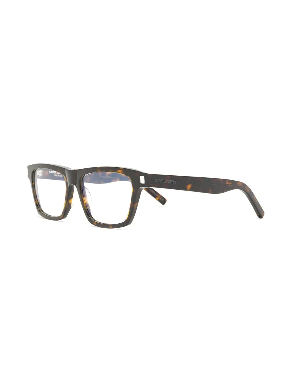 tortoiseshell square-frame glasses - 2