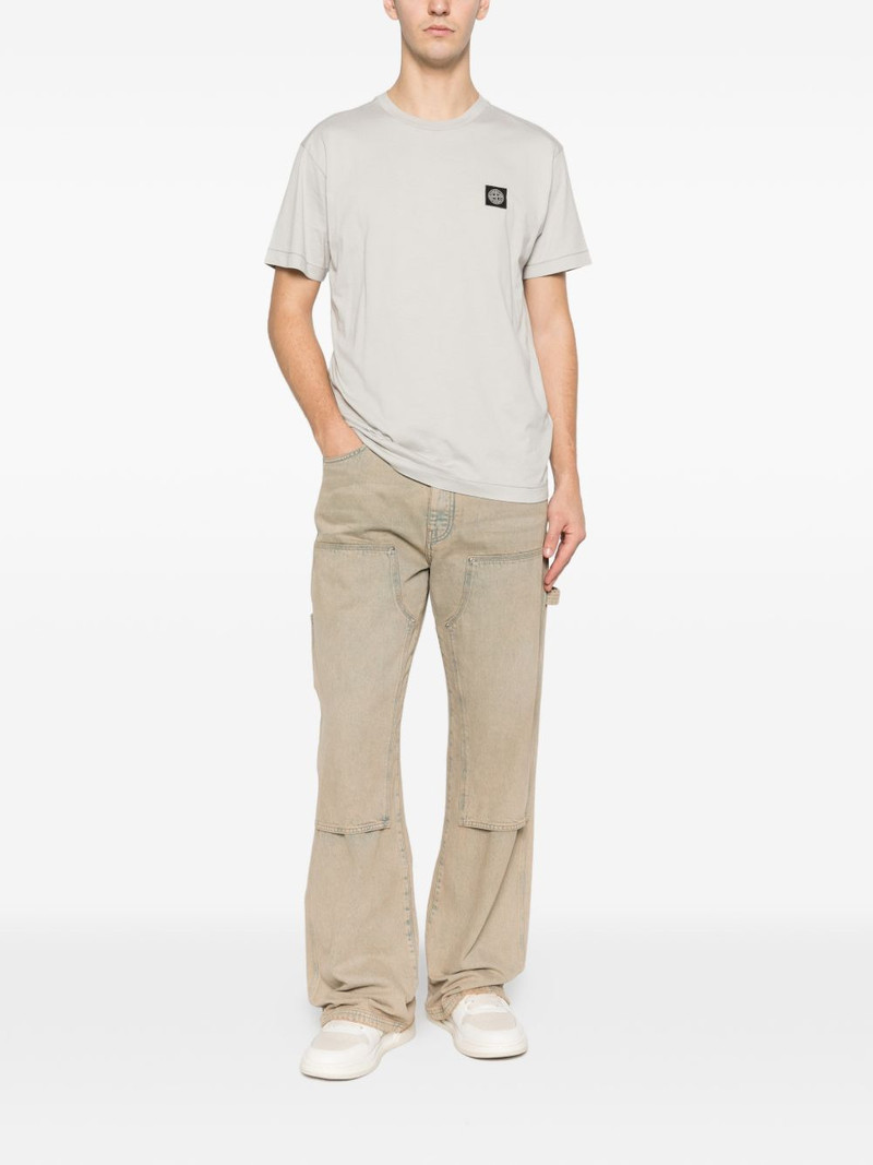 Stone Island logo-patch T-shirt outlook