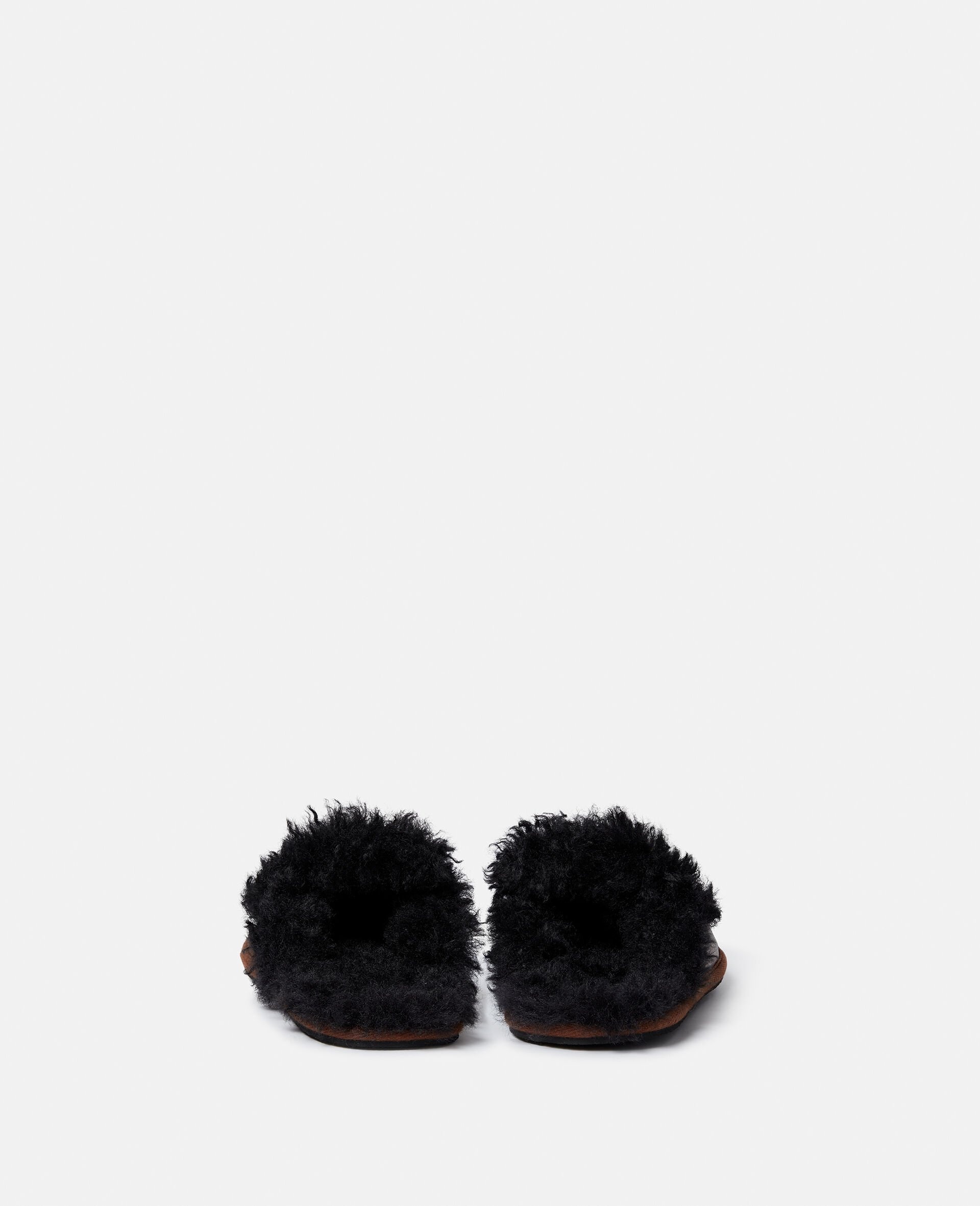 Ryder Backless Vegan Plush Teddy-Lined Loafers - 3