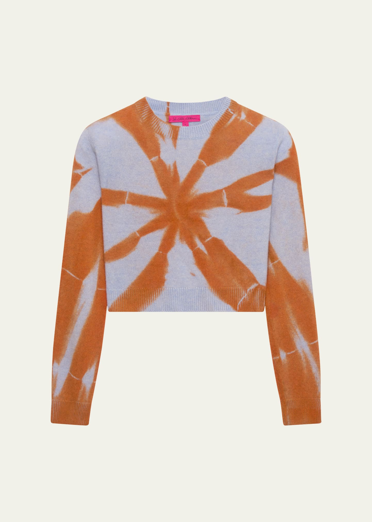 Mythic Tranquility Tie-Dye Crop Sweater - 1