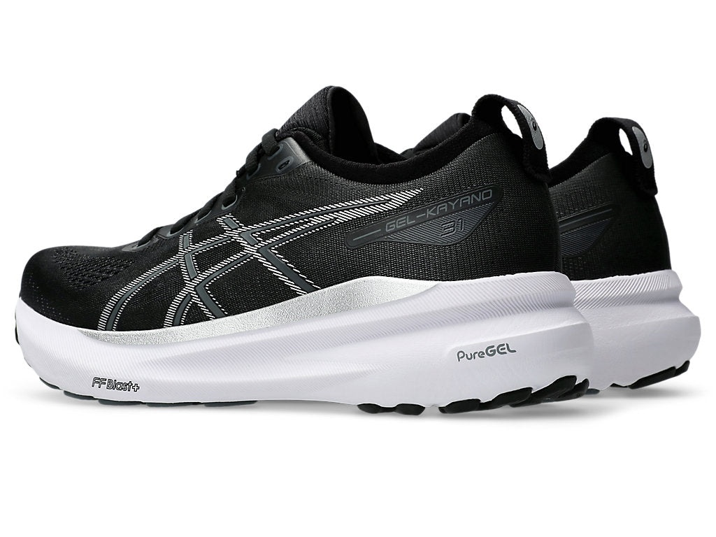 (WMNS) ASICS Gel-Kayano 31 Wide Sneakers 'Black Pure Silver' 1012B671-002 - 5