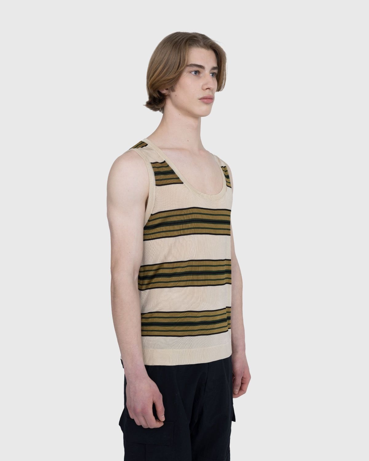 Dries van Noten – Milenco Striped Tank Top Vanille - 4