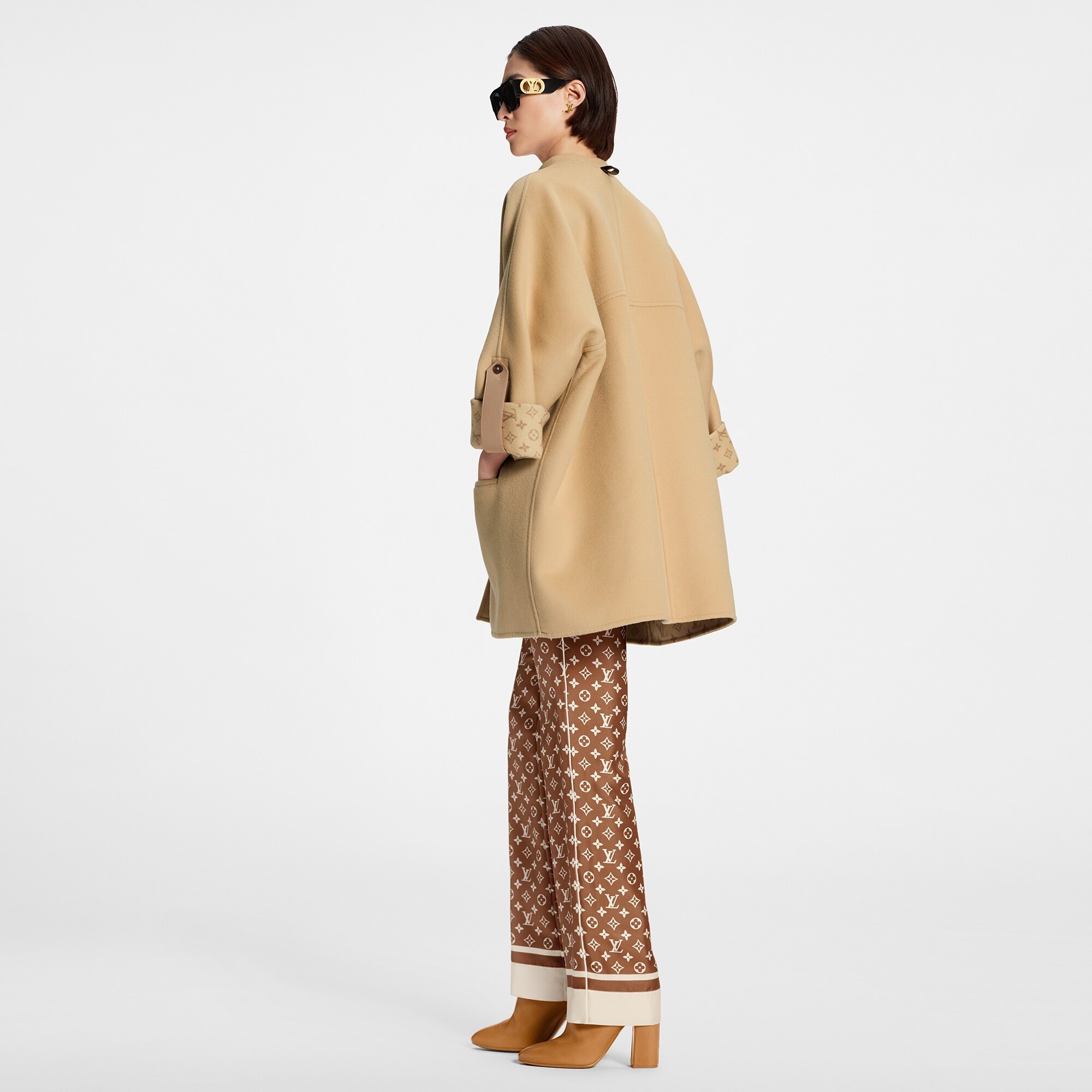 Boxy Button-Up Coat - 3