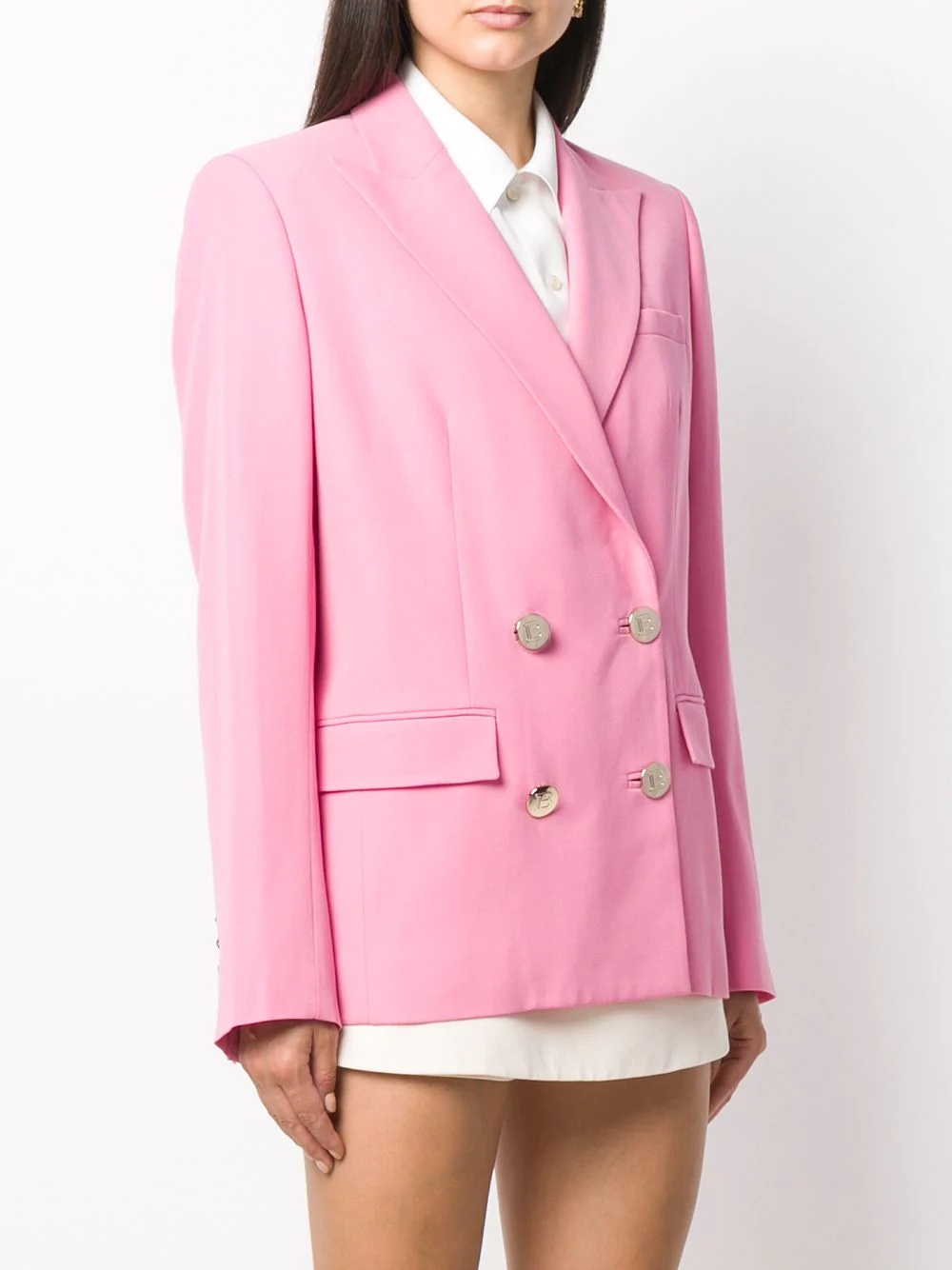 oversized button front Serge jacket - 3