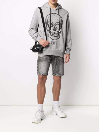 PHILIPP PLEIN The Skull print hoodie outlook