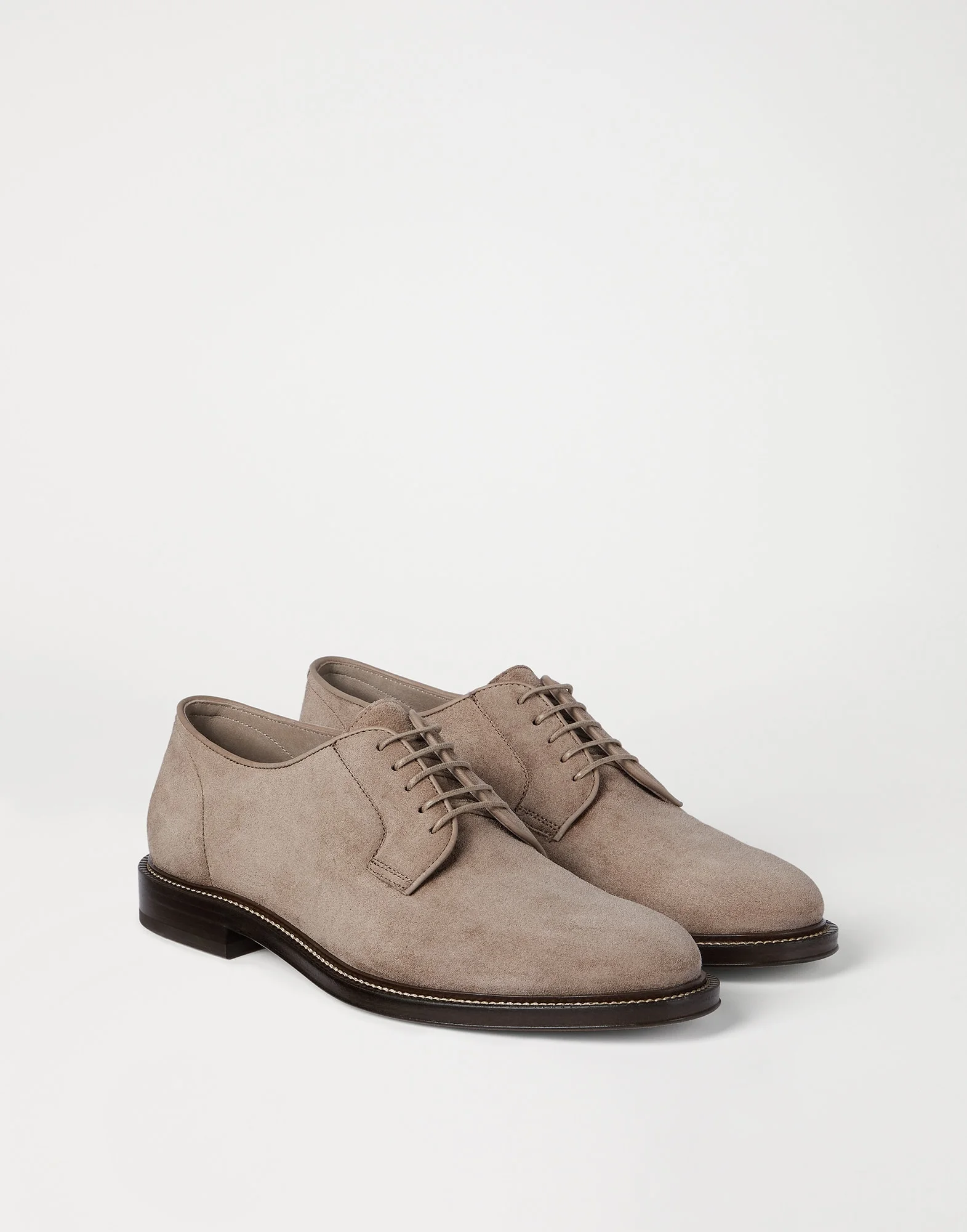Reversed calfskin Derbys - 1