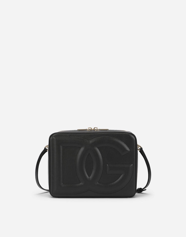 Medium calfskin Logo camera bag - 1