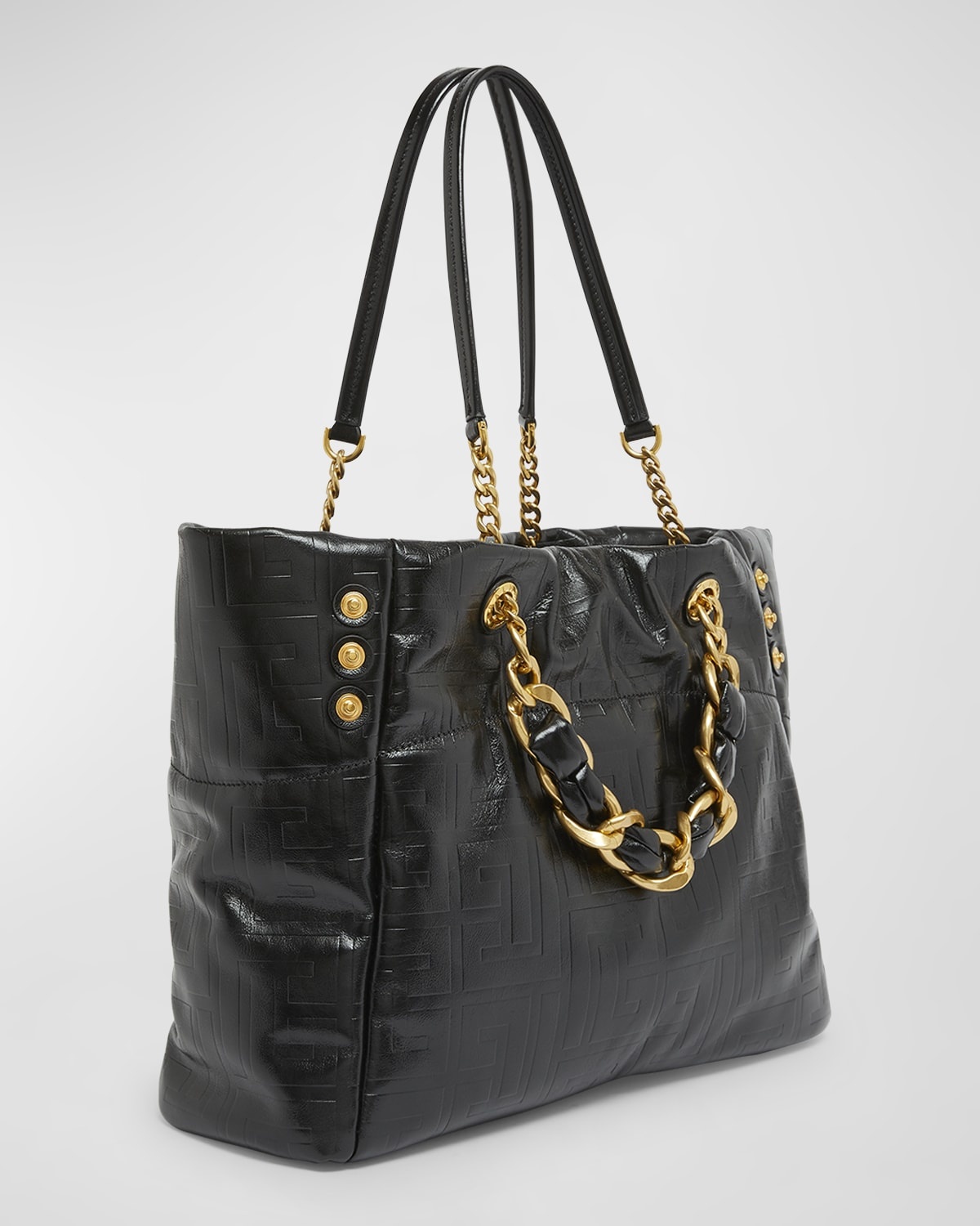 1945 Cabas Tote Bag in Monogram Crinkled Leather - 6