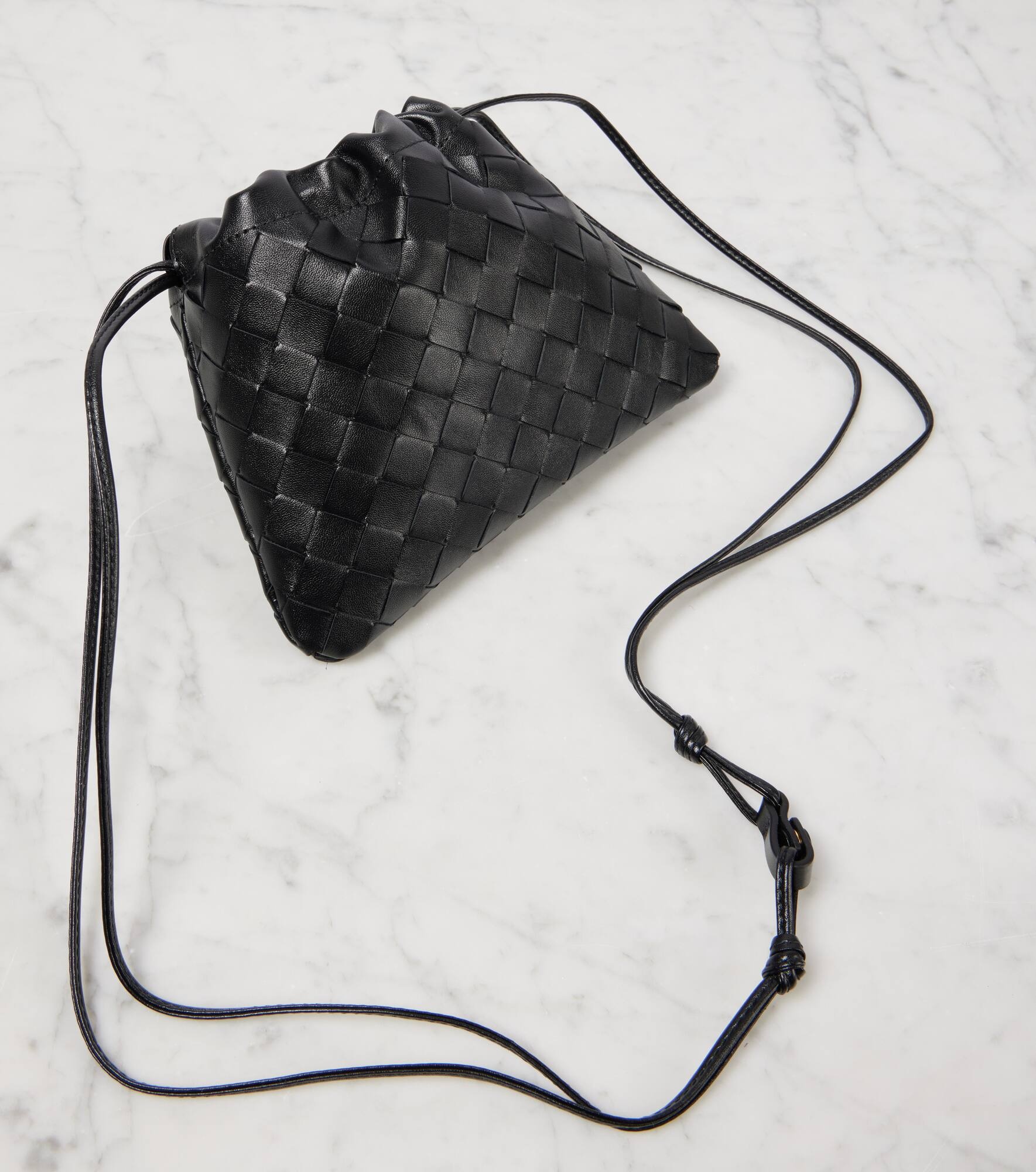 Small Intrecciato leather pouch - 6