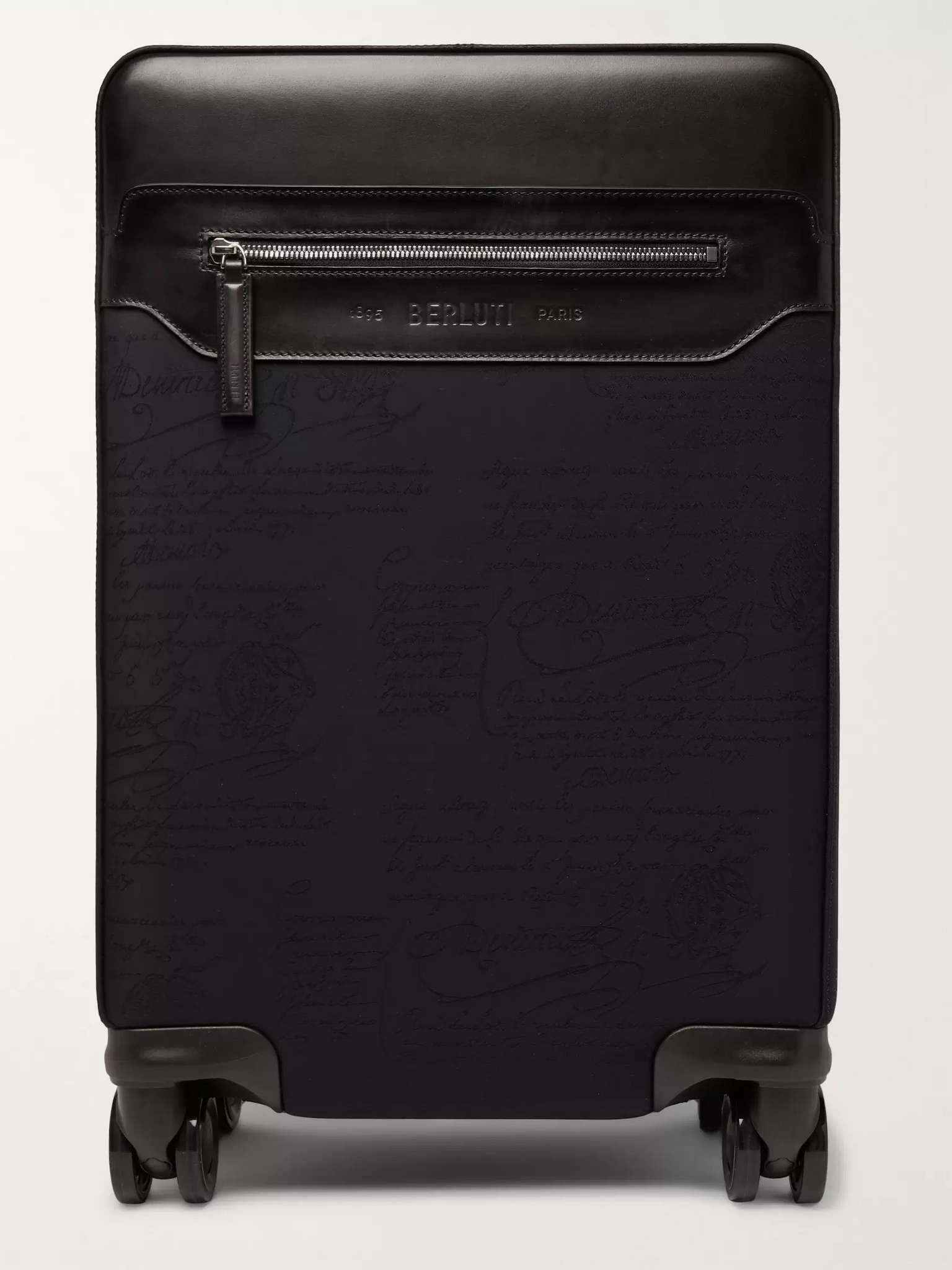 Formula 1004 Scritto Nylon and Leather Carry-On Suitcase - 1