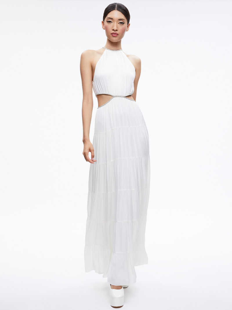 MYRTICE EMBELLISHED CUT OUT MAXI DRESS 1