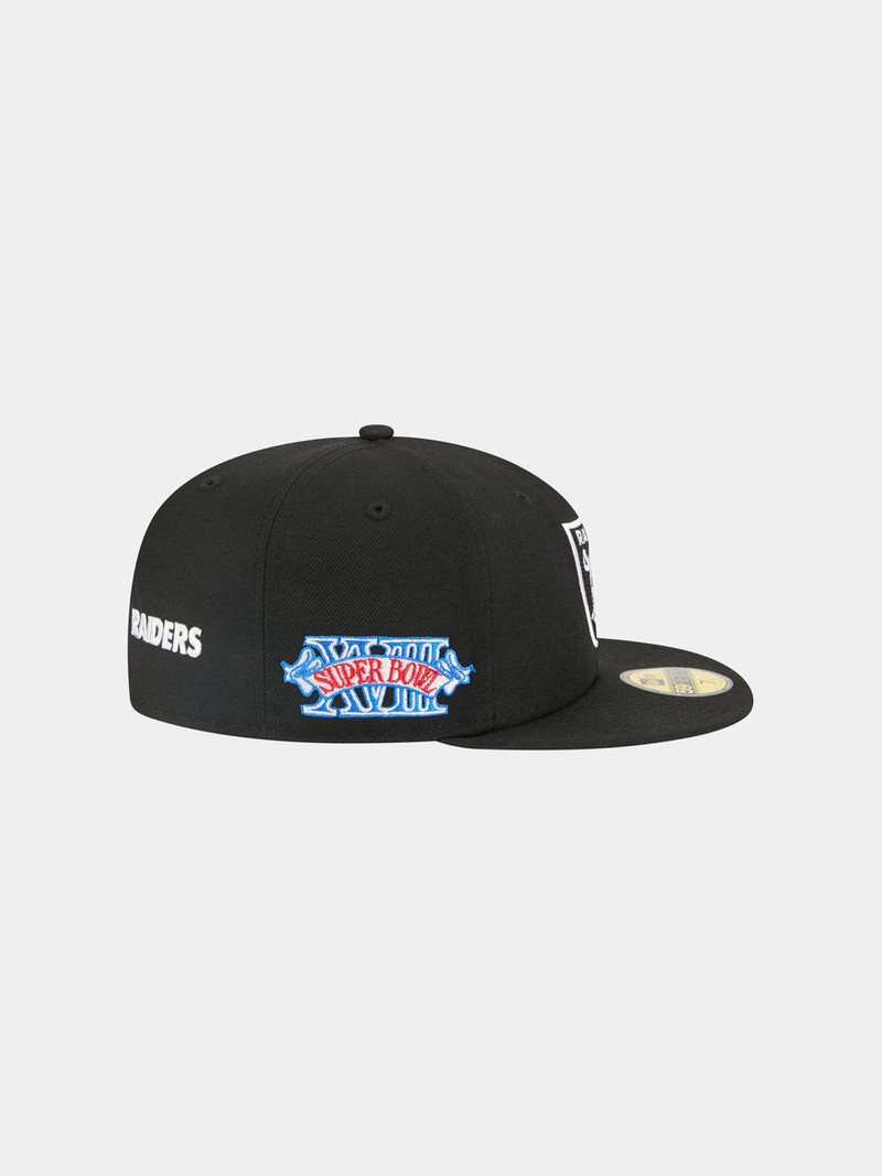 LAS VEGAS RAIDERS X ALPHA X NEW ERA 59FIFTY FITTED CAP 6