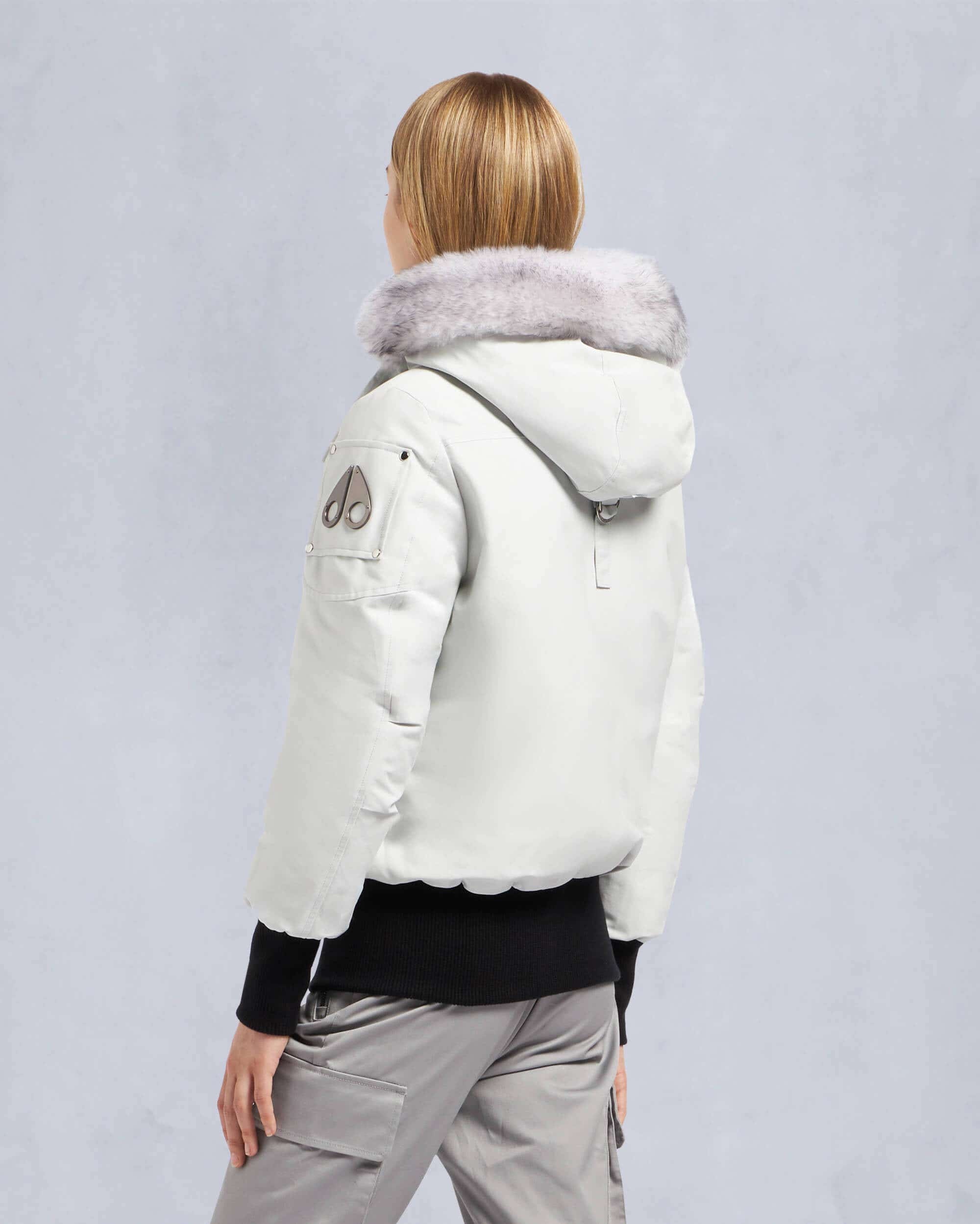 ORGINAL DEBBIE SHEARLING BOMBER JACKET - 4