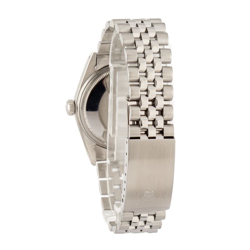 Used Rolex Datejust 16014 Silver Dial - 3