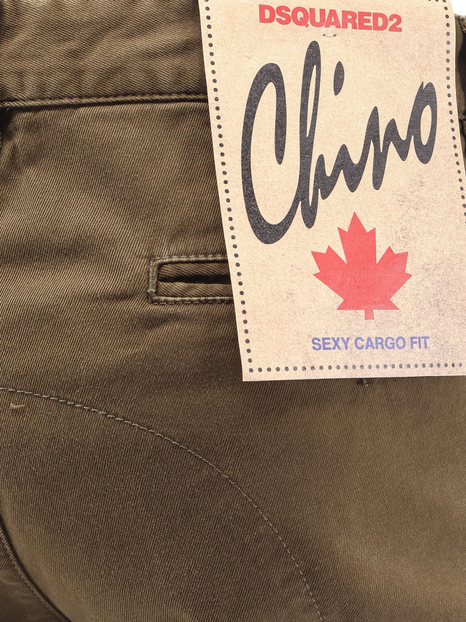 SEXY CARGO COTTON TROUSERS - 3