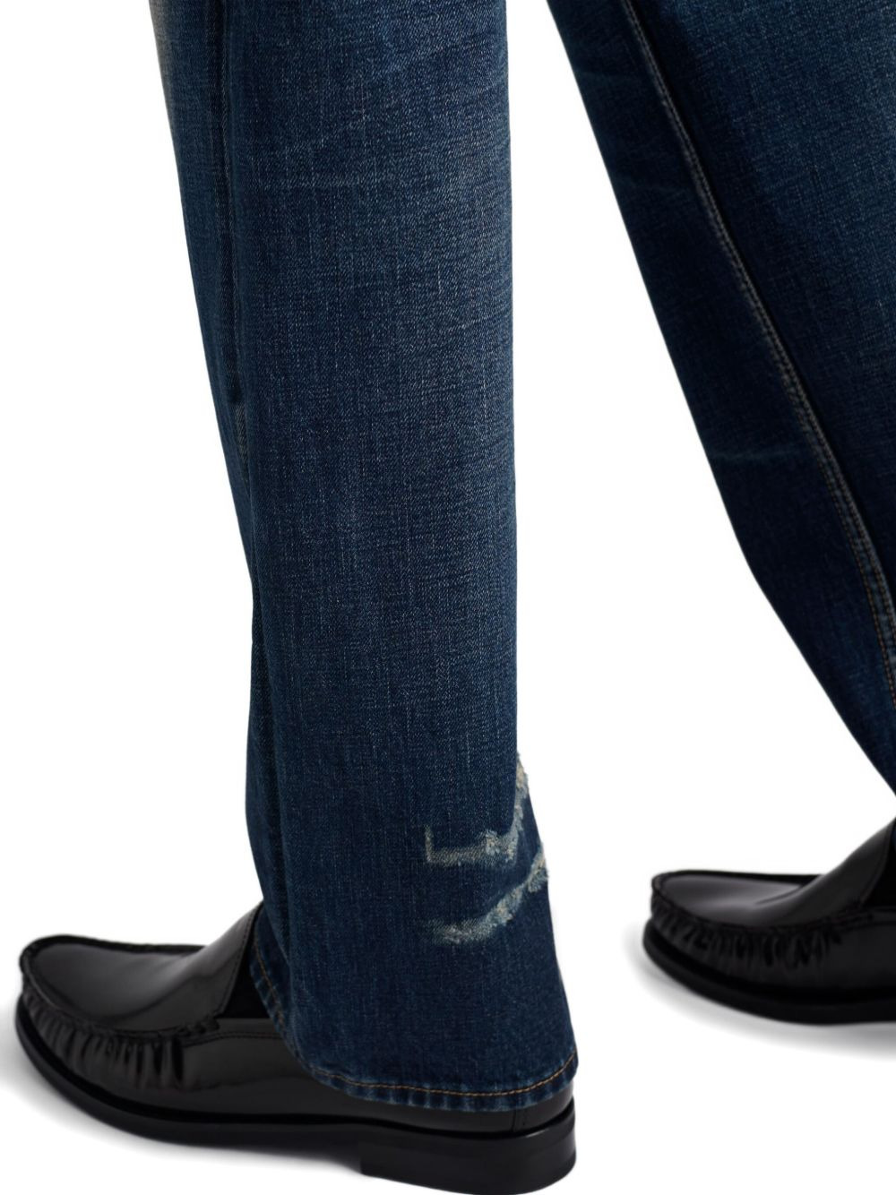 distressed jeans - 5