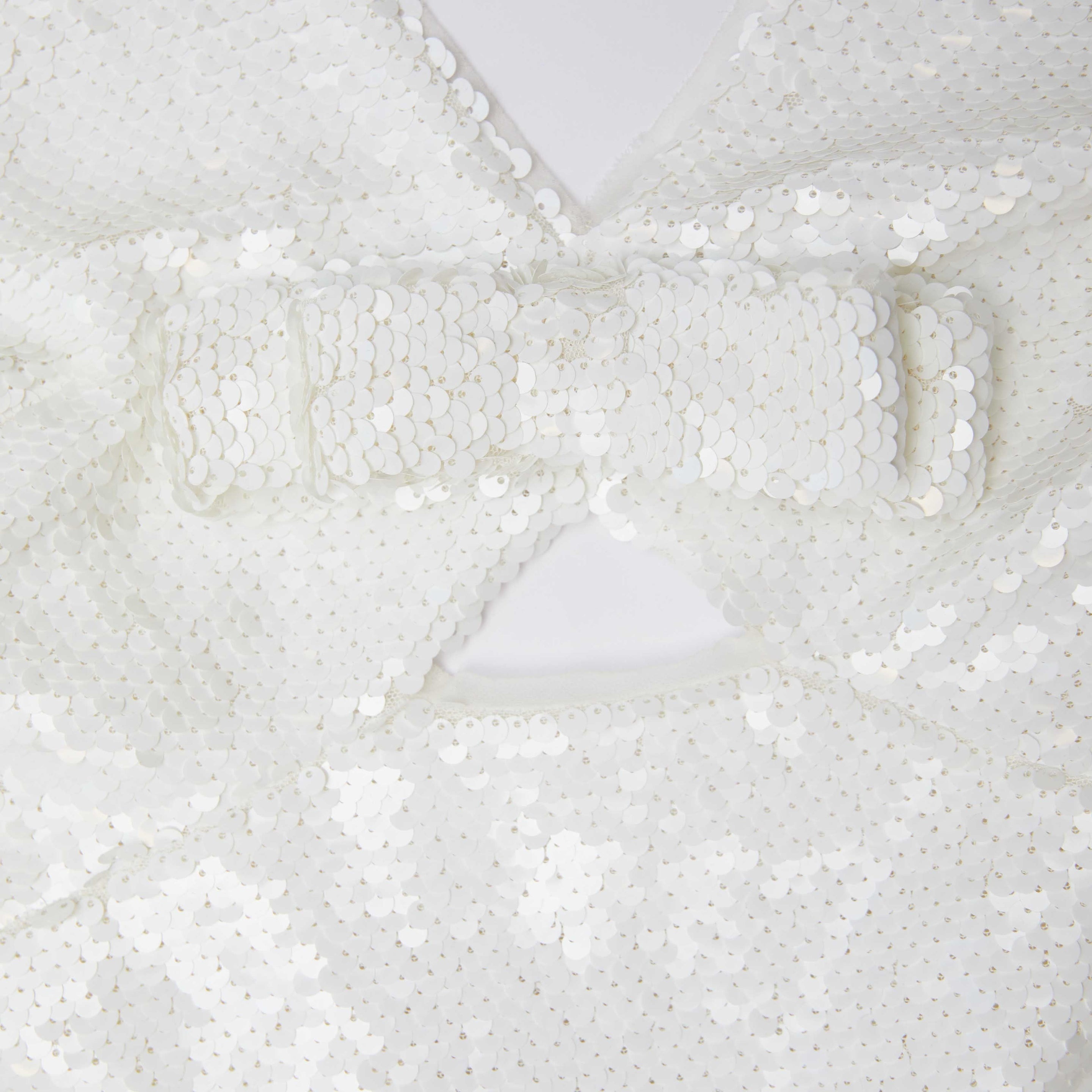 White Sequin Mini Dress - 5