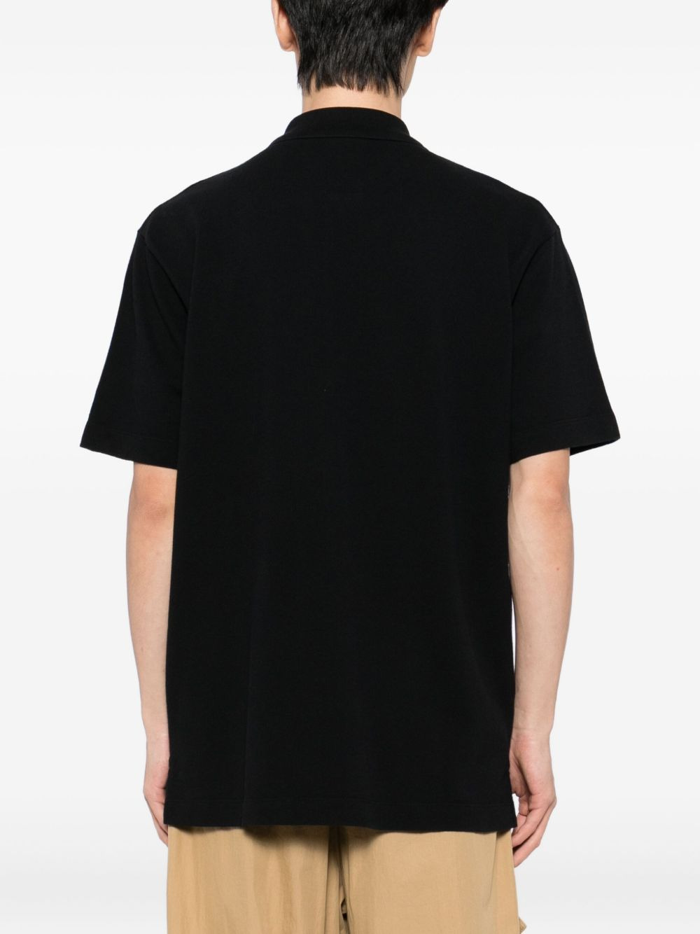 handwriting polo shirt - 3