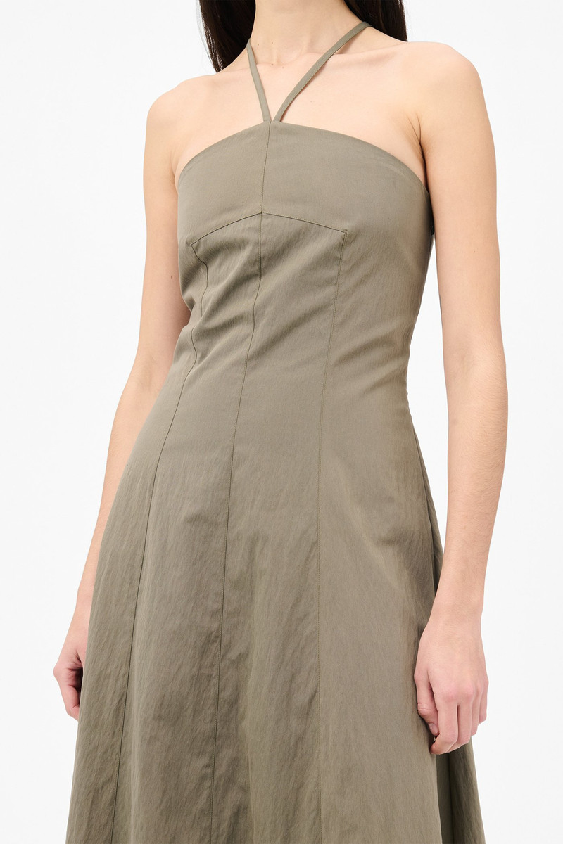 Poise Dress Solaro Sage Tide Cotton Nylon 3